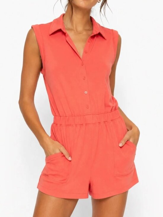 Lou & Grey Dresses & Skirts - Lou & Grey Collared Romper